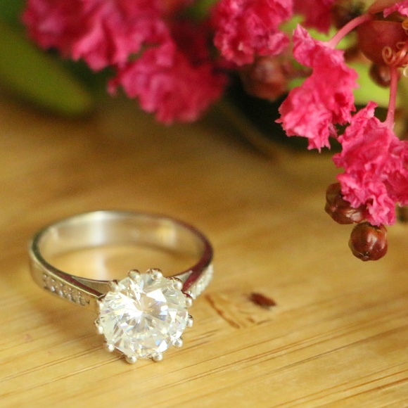 Grand  Bazaar Jewelers Jewelry - Sterling Silver Cubic Zirconia Wedding Jewelry